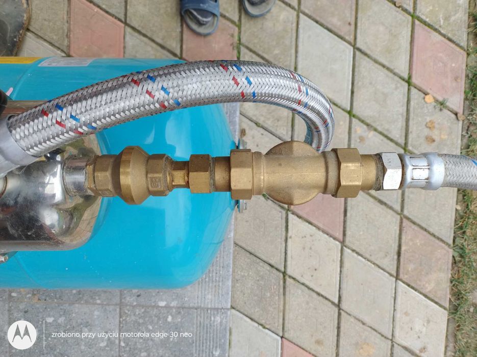 zbiornik hydroforowy z pompą