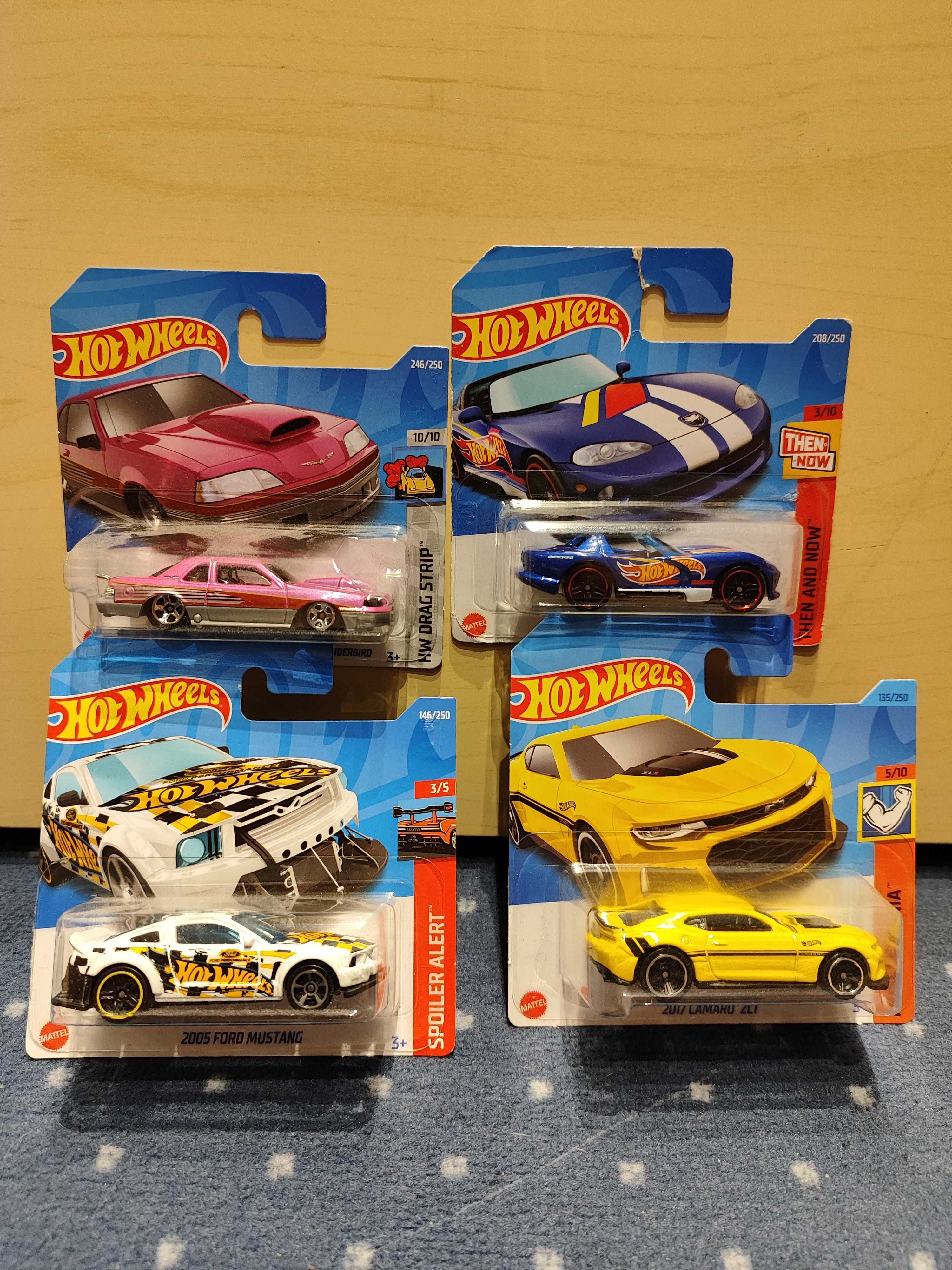 Samochodziki Hot Wheels - 4 sztuki - zestaw 3