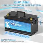 Аккумулятор lifepo4 Kepworth 12v100Ah