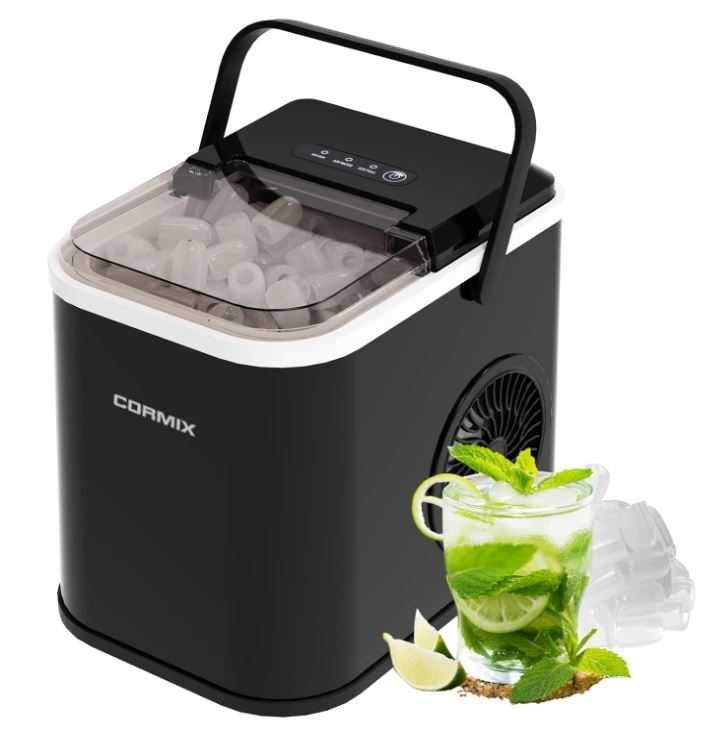 Kostkarka do lodu CORMIX 120W, kostki lodu w 6 minut