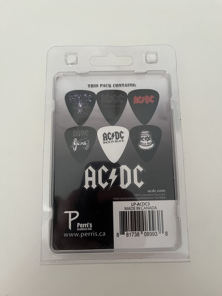 Palhetas AC/DC NOVAS
