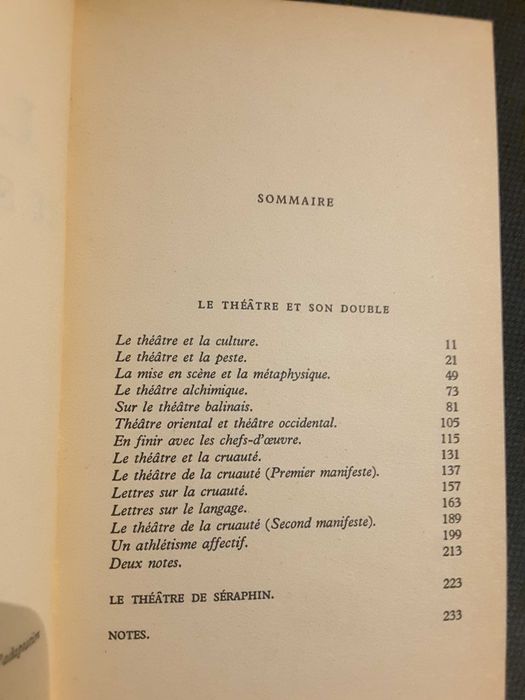 F. Mauriac / Robert Margerit / Antonin Artaud / Jean Genet