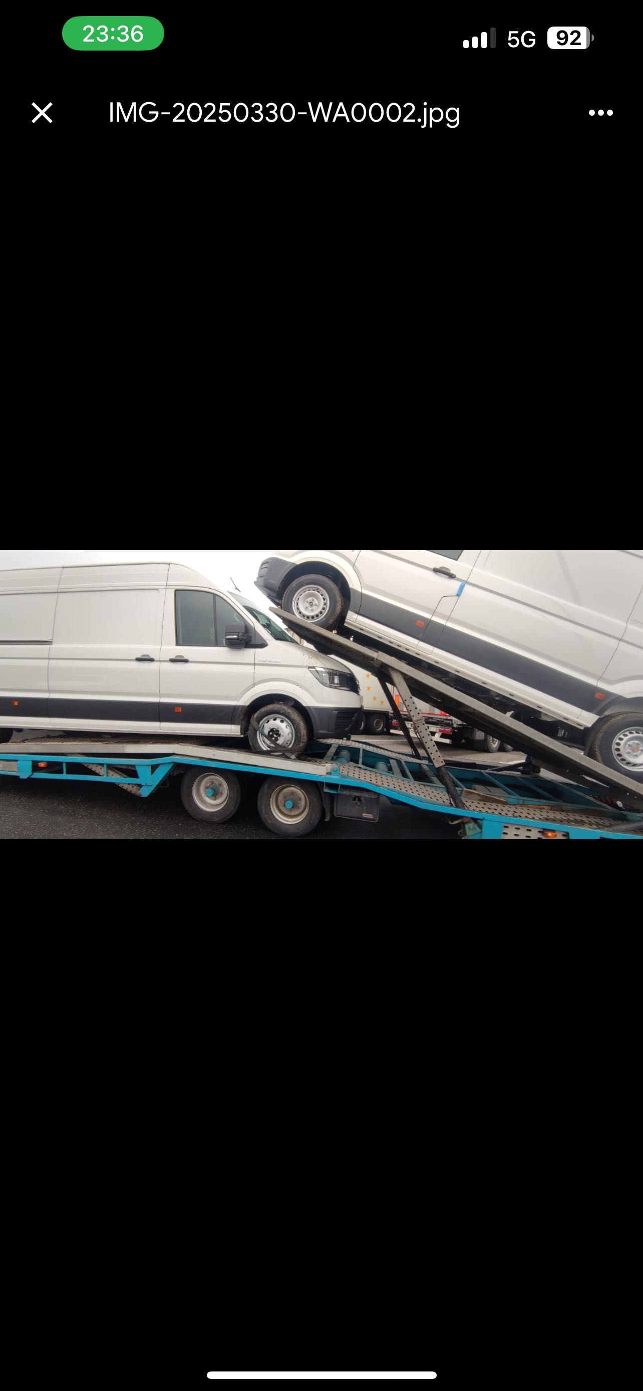 Przyczepa LF4 busy laweta Autotransporter lohr