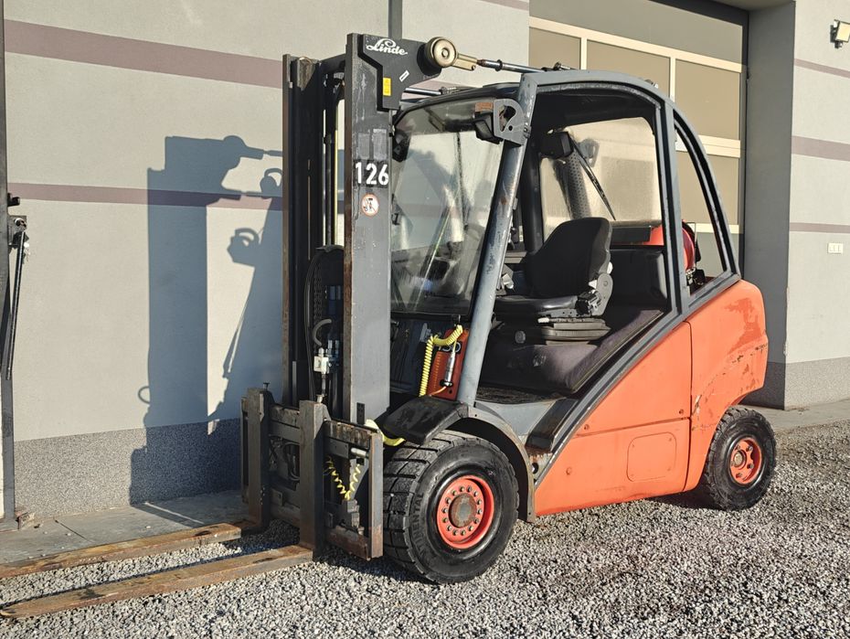 Wózek Linde H30T-01 3T Lpg Wolny Skok Silnik Volkswagen Kabina