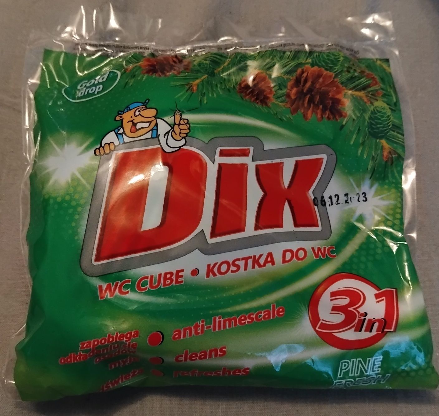 Kostka wc DIX mix
