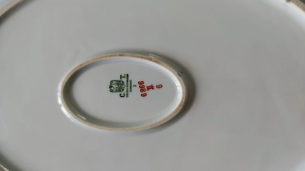 Porcelana stara półmisek Tielsch-Altwasser