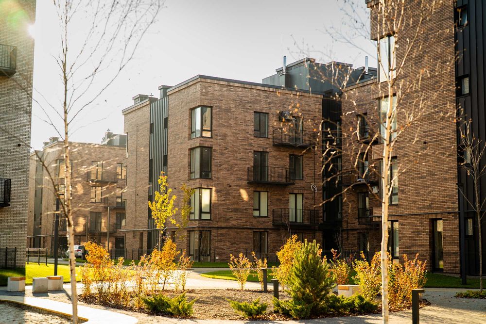 2к квартира 66 м.кв. з кухнею-студіо