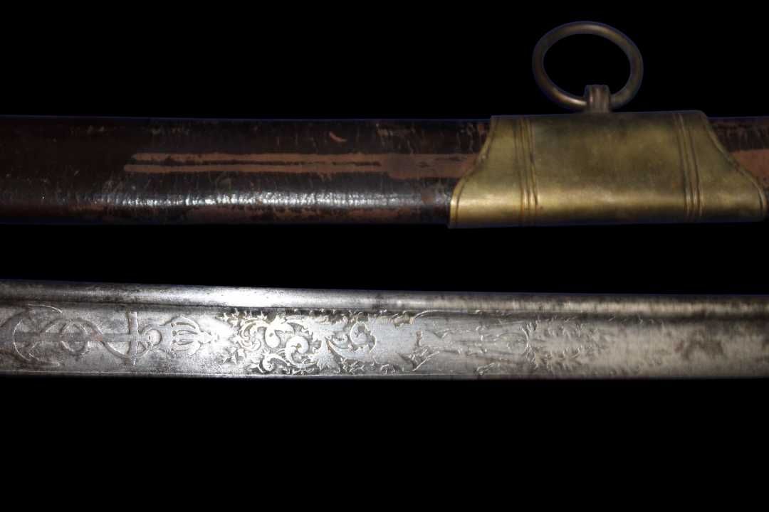 Espada / sabre da marinha / armada do brasil século 19