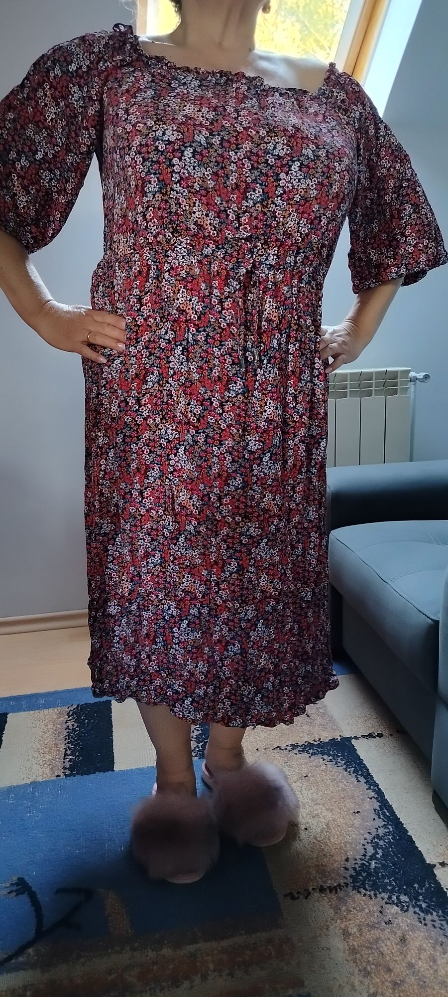 Piękna Duża Sukienka Hiszpanka Monsoon stan idealny