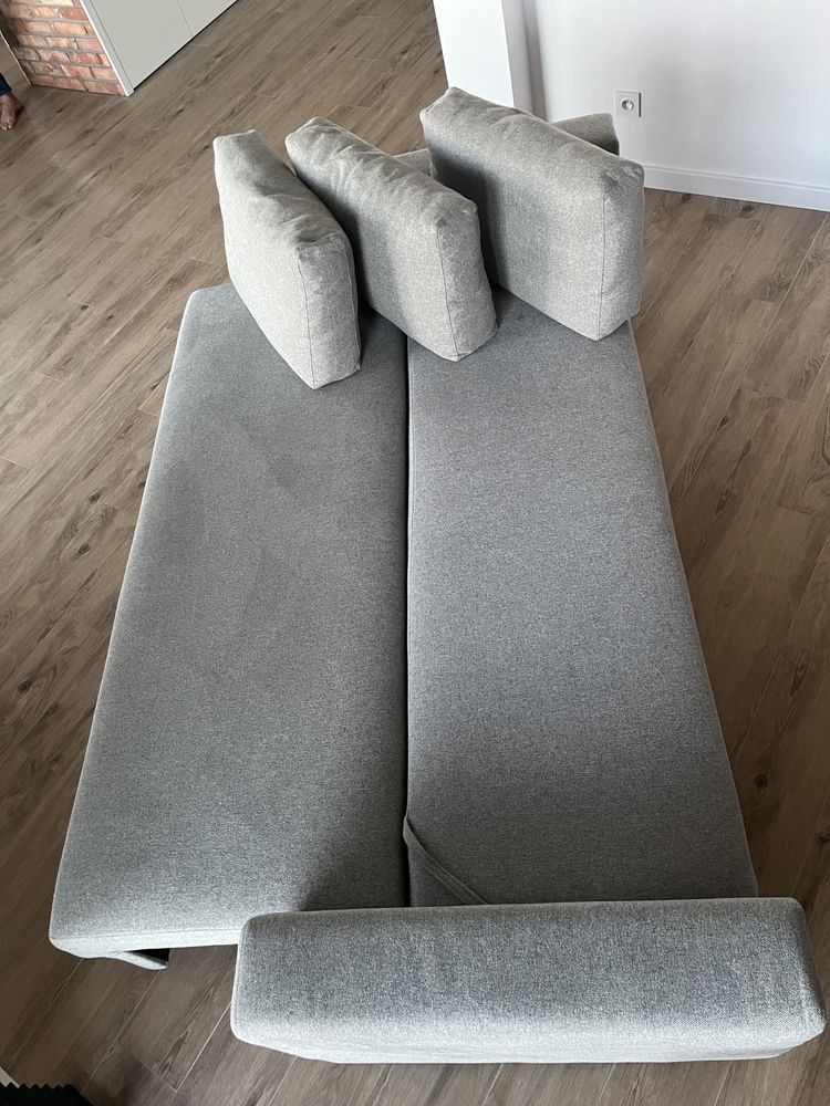 Kanapa sofa rogówka rozkładana, funkcja spania