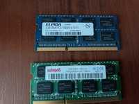 Оперативная память ноутбук DDR3. 2 по 2Gb