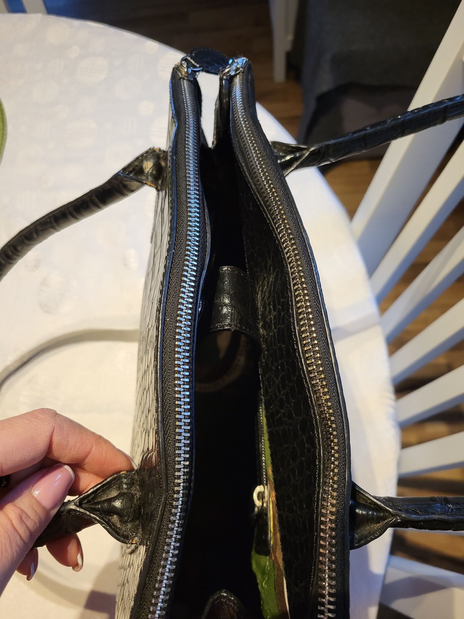 Torebka Osprey London skóra naturalna 
3