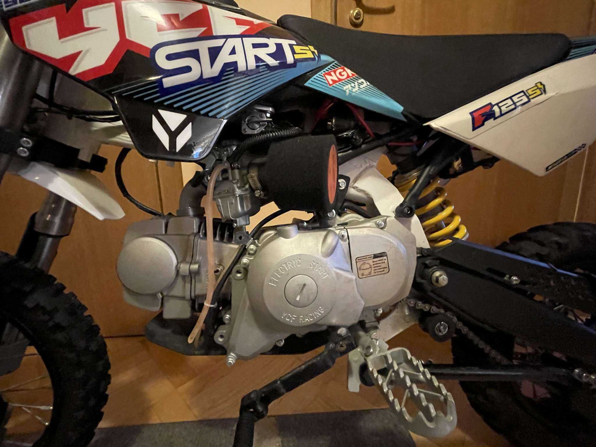 2021 YCF start 125se 14 12 mini cross enduro jak nowy! Rozrusznik!