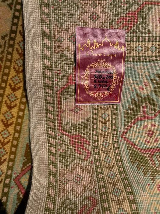 Dywan kaszmirowy wełniany Marocco Maroko ART DECO 300x200 gal 10 tys