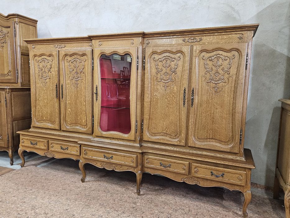 Duży francuski kredens Ludwikowski komoda /