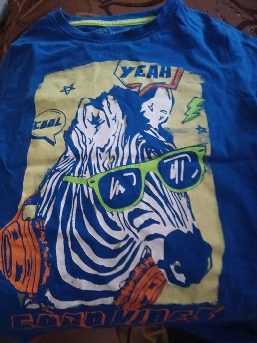 T-shirt Litle Kids r.122 Zebra