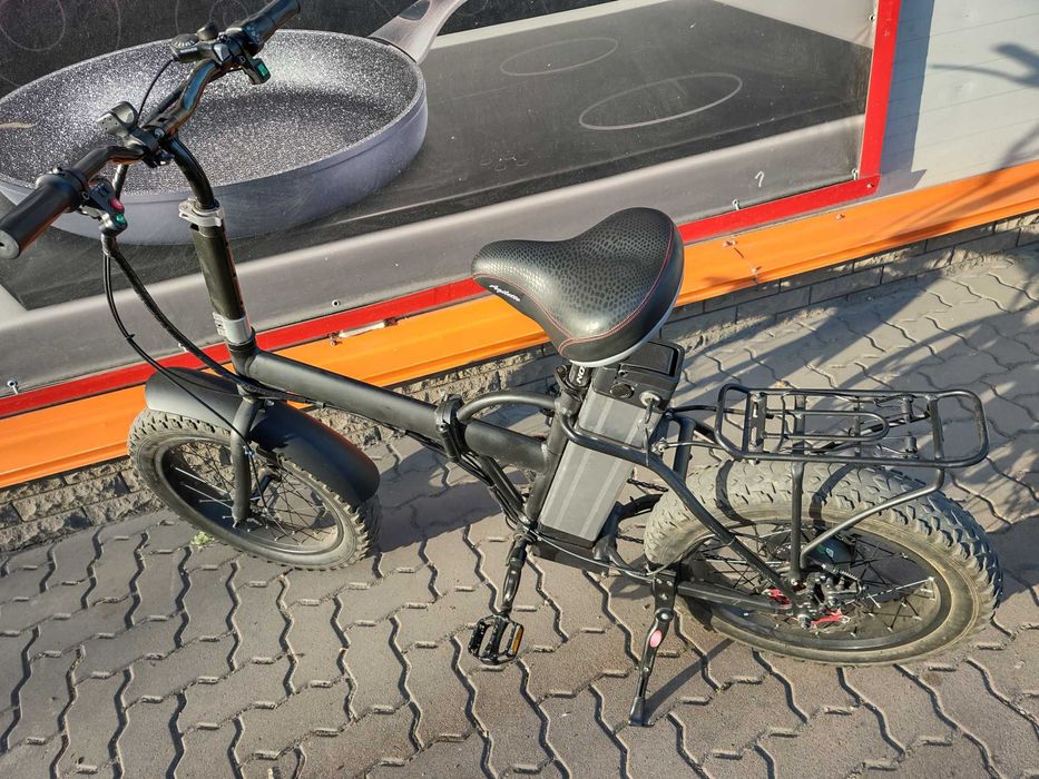 Электро фэтбайк 20" колёса, складной .