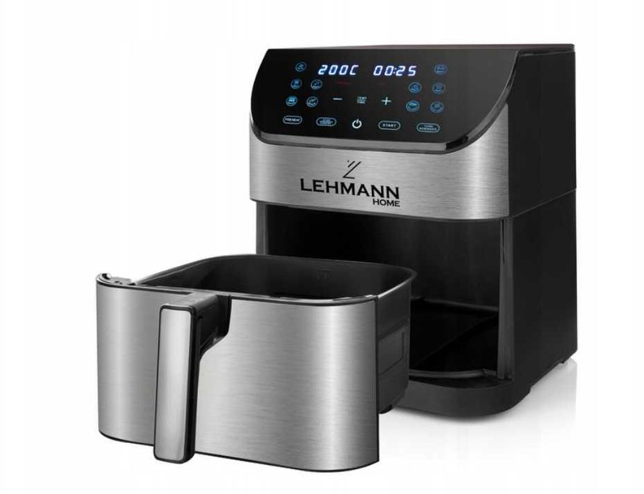 NOWA Frytkownica Beztłuszczowa Air Fryer 8L 1800W LCD 12 Programów