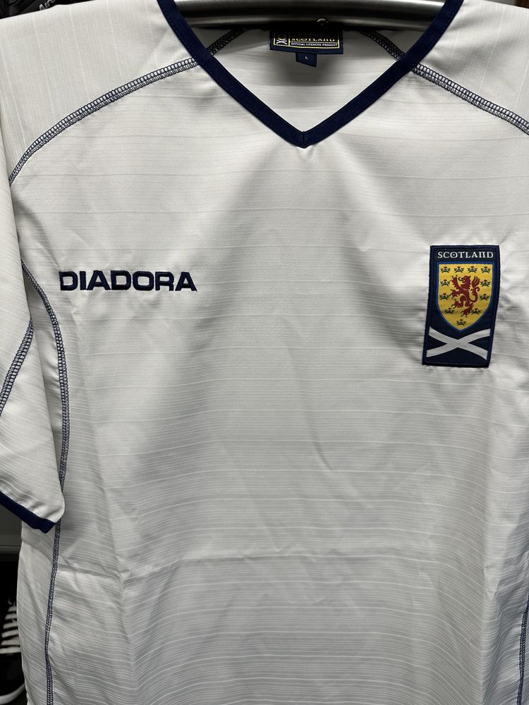Vintage Diadora Jersey (Camisola) da Seleção Escócia 2003