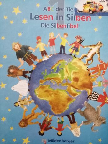 Lesen in Silben czytanka elementarz niemiecki