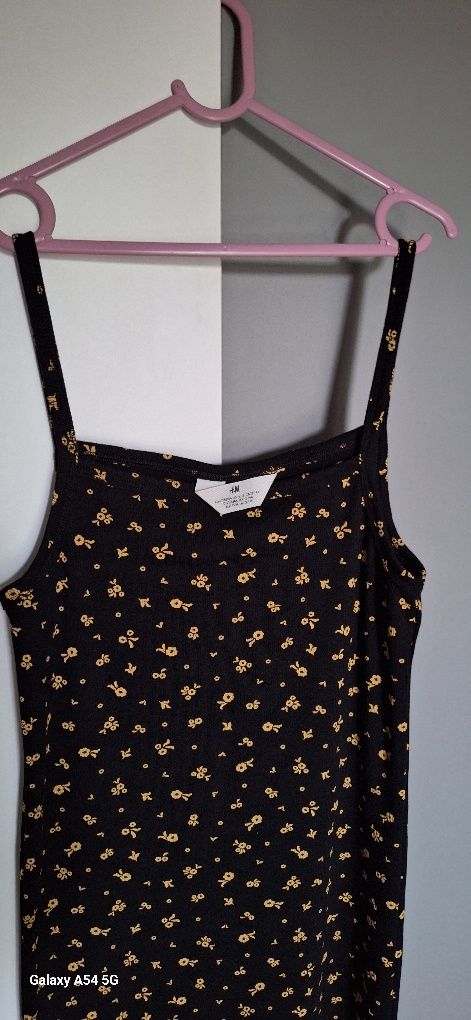 Sukienka prążkowana H&M r.164 cm