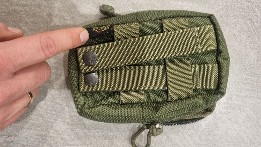 edc pouch ładownica green zielona flyye admin gp pouch asg molle