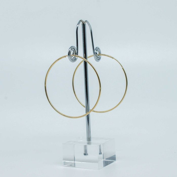 Złote kolczyki 585 KOŁA 1,91gram 5cm Nowe Okazja WYSYŁKA GRATIS