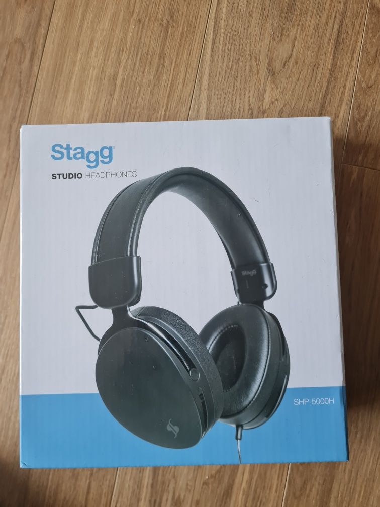 Fones Headset Estudio Stagg SHP-5000H Closed-Back Stereo Studio DJ Hea