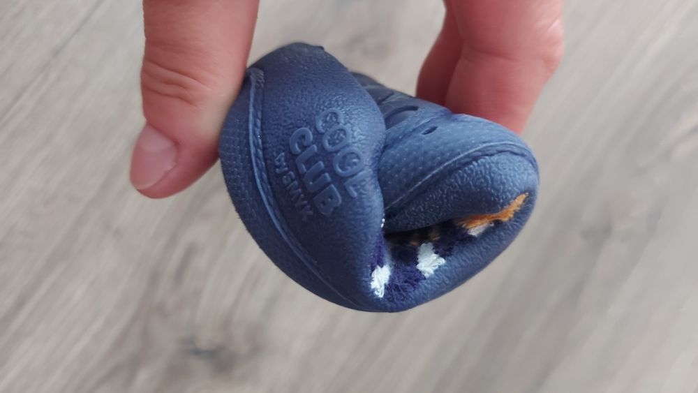 Kapcie 20/21 ze Smyka Barefoot jak Attipasy 12,5 cm do żłobka