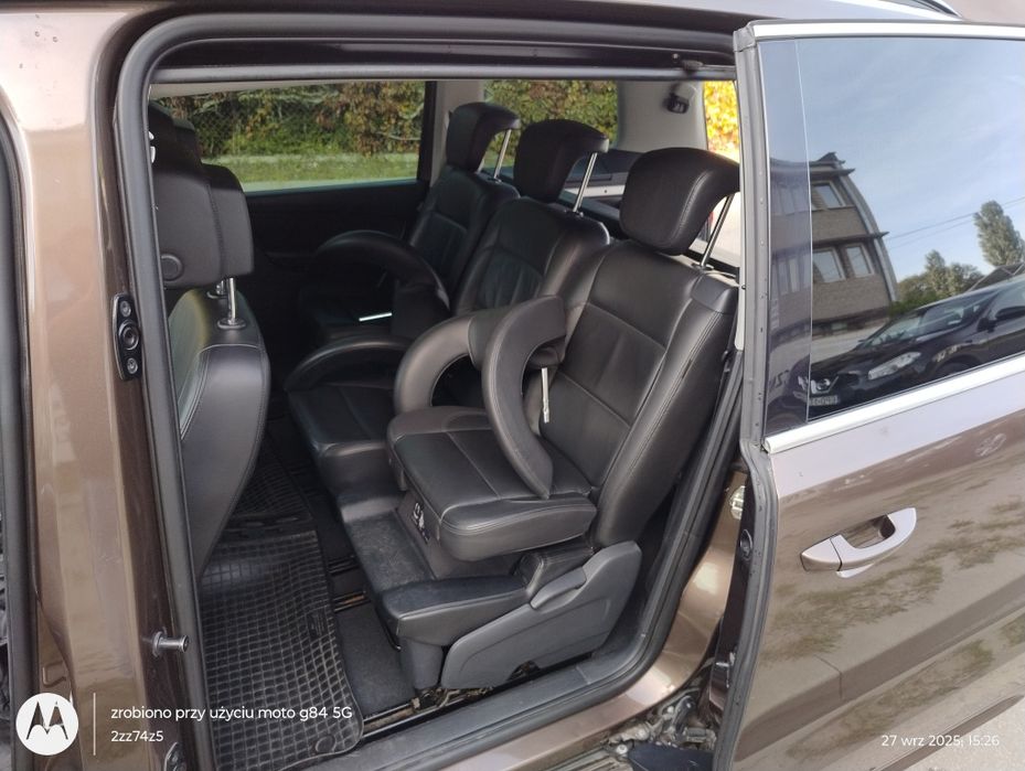 2.0 TDI 7 osobowy highline skóry foteliki dla dzieci