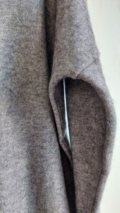 Gc fontana sweter szary wełniany z kaszmirem r.38