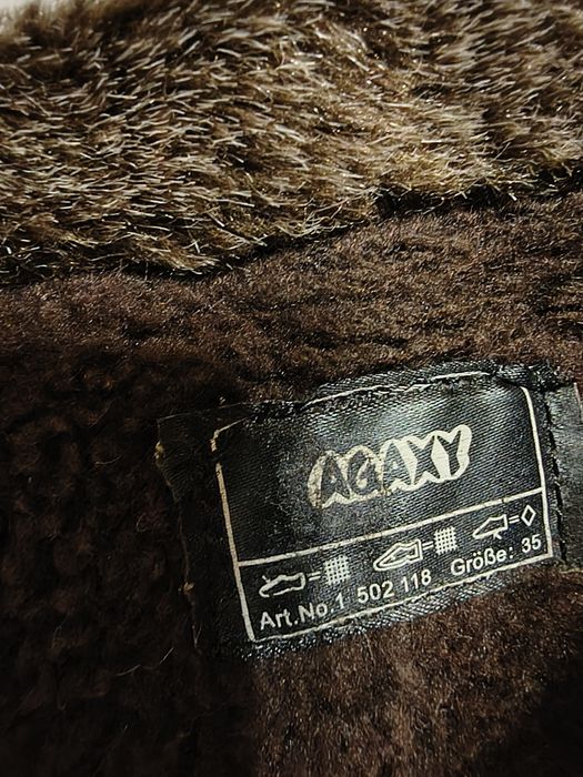 Śniegowce brązowe kozaki zimowe