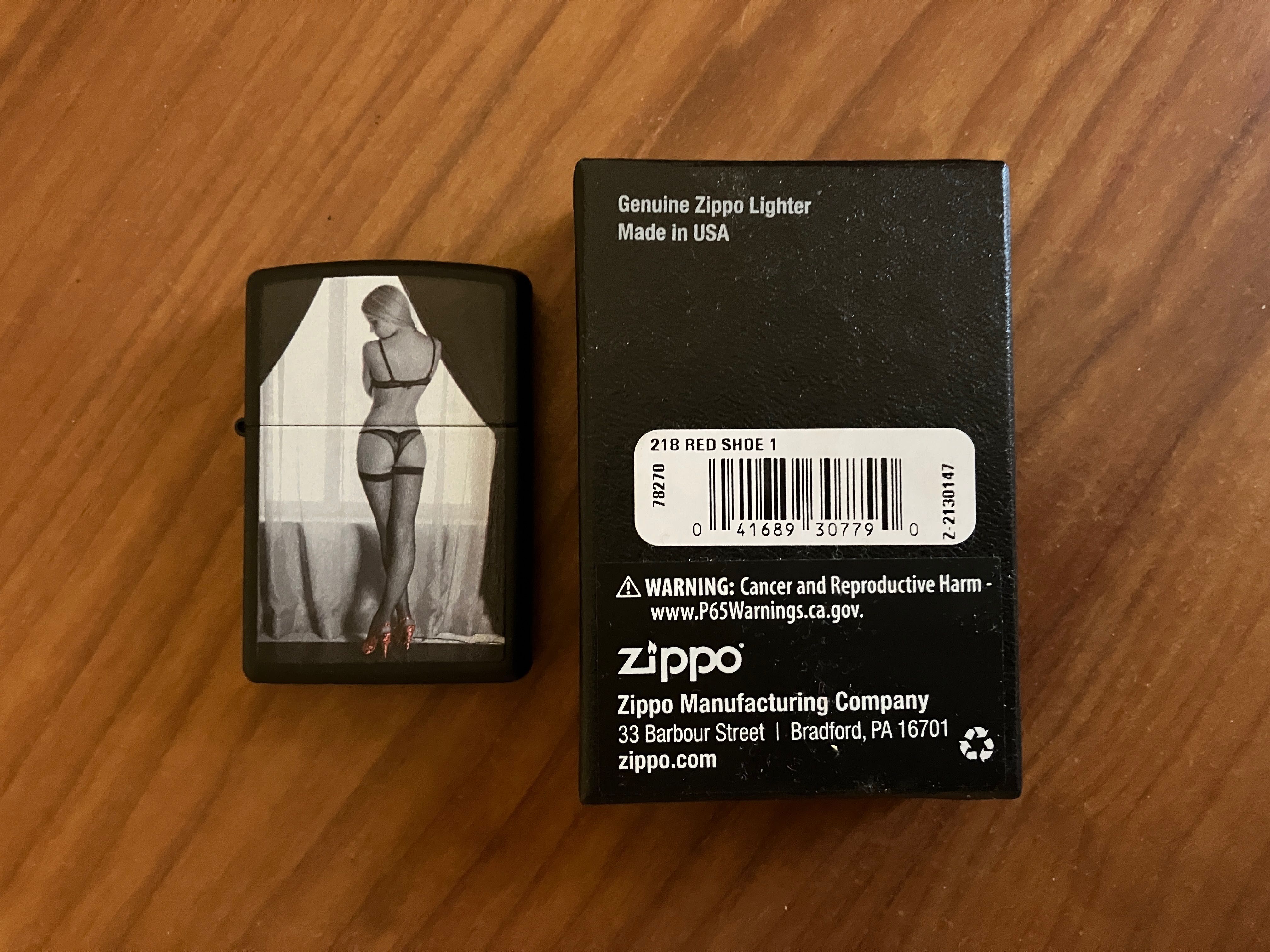 Запальничка Zippo Sexy Red shoe. Midnight Girl Collection. Оригінал!