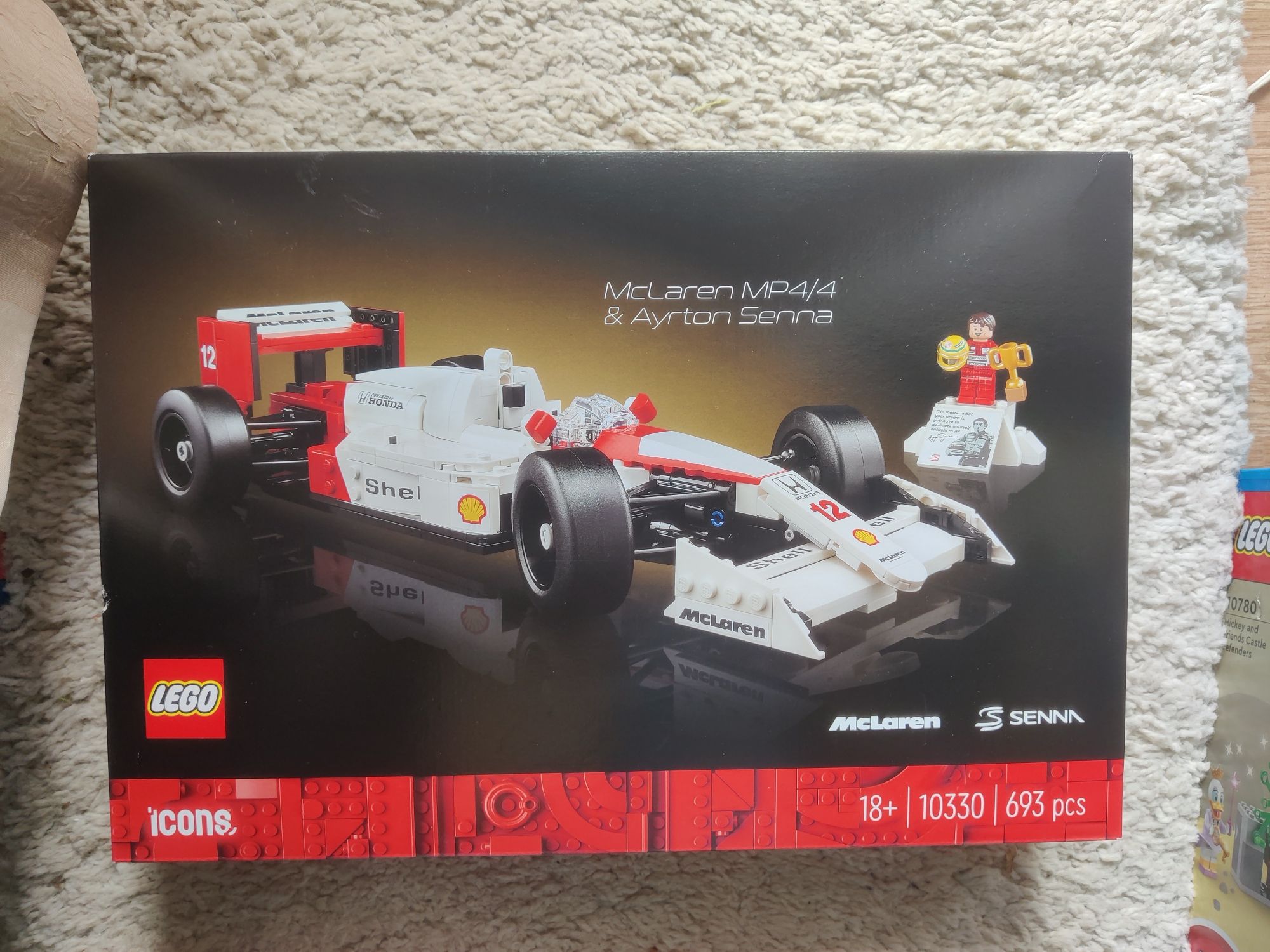 Lego Icons 10330 McLaren MP4/4 i Ayrton Senna