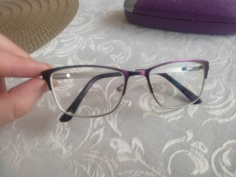 Oprawki okulary BergmaN fiolet dziecięce 10-14lat