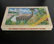 Caixa puzzles motivo dinossauros