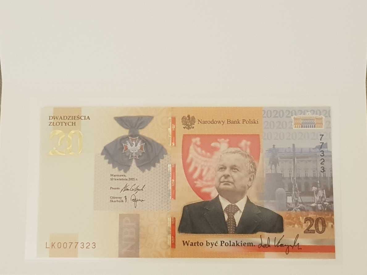 20 zł Lech Kaczyński Warto być Polakiem