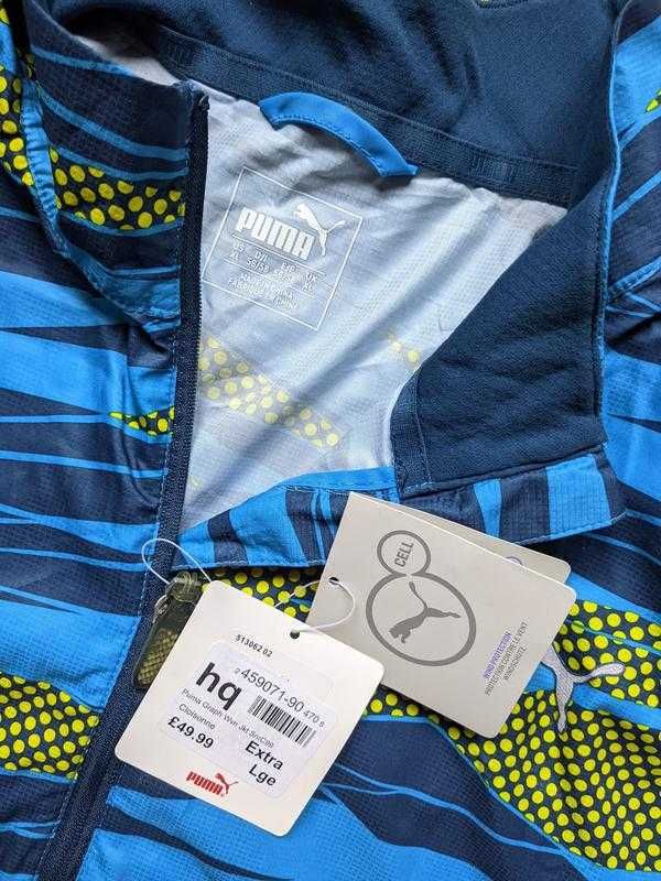 Мужская куртка для бега и велоспорта PUMA, размер XL