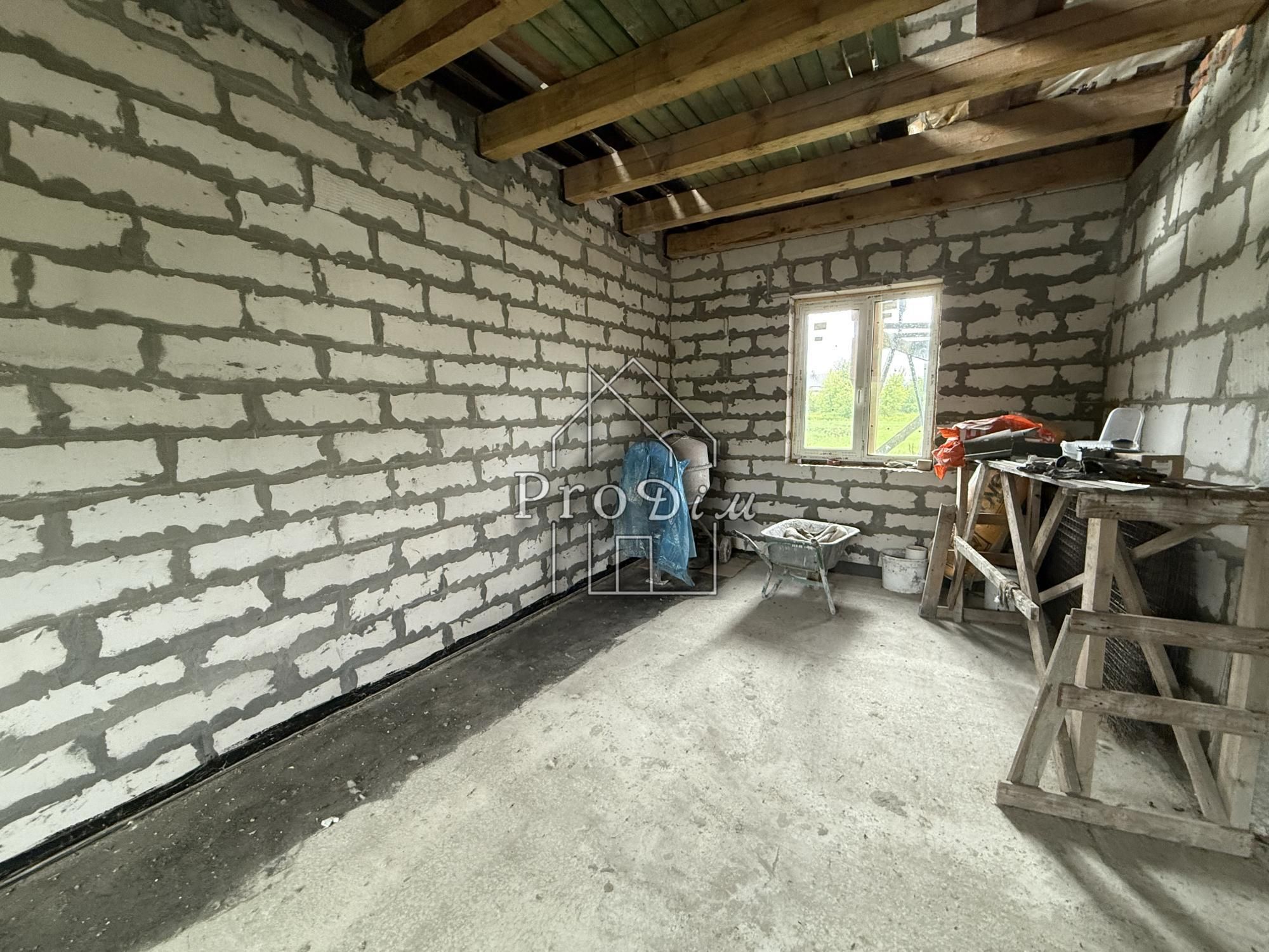 Продажу будинку, Глеваха, Вул. Фастівська 120 кв.м.Недобудова
