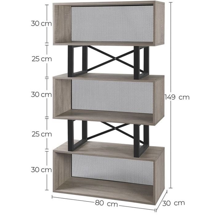 Regał Szafka Magazyn Z Półkami Do Domu Garażu Piwnicy Pokoju *okazja*