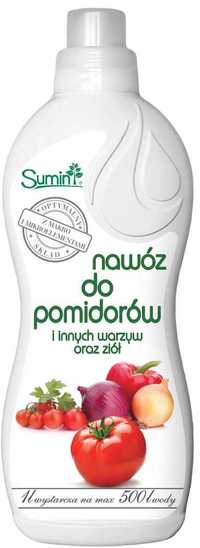 Nawóz dla pomidorów, warzyw i ziół SUMIN 1L