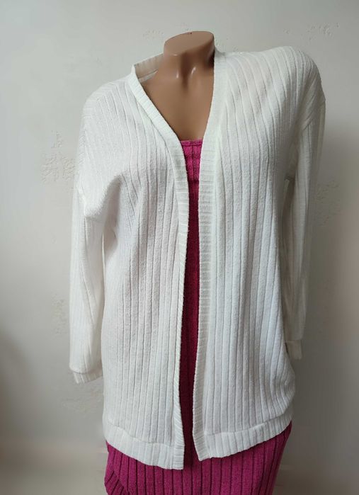 Кофта світер 42-44 р С- М кардиган рубчик
