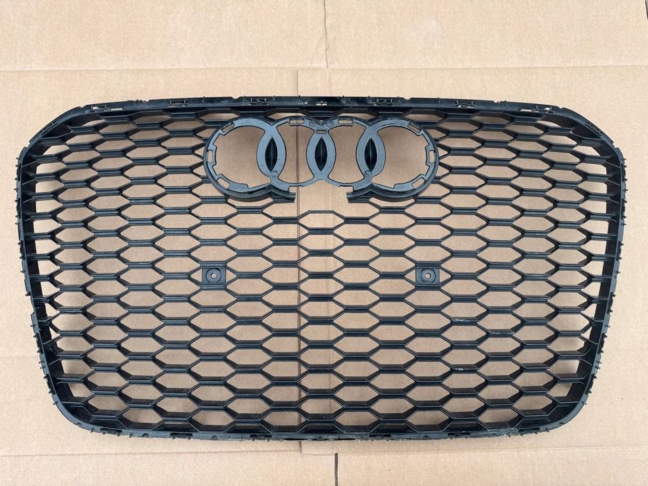 ZDERZAK GRILL ATRAPA AUDI RS6 4G0 C7 ORYGINAŁ