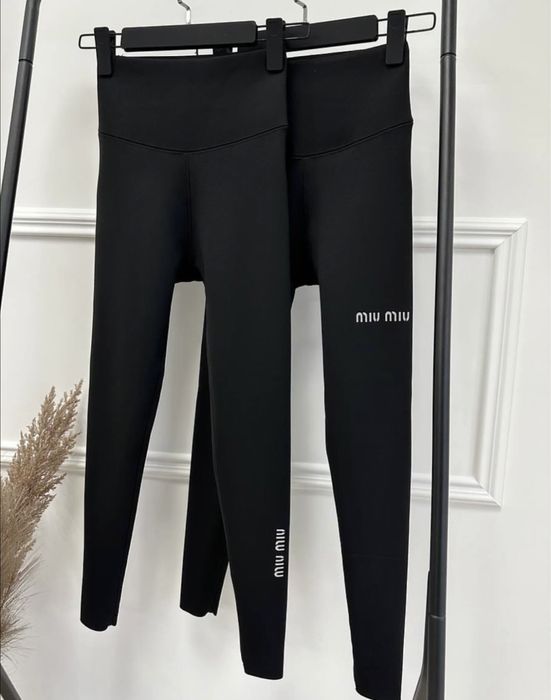 Лосины тёплые miu miu