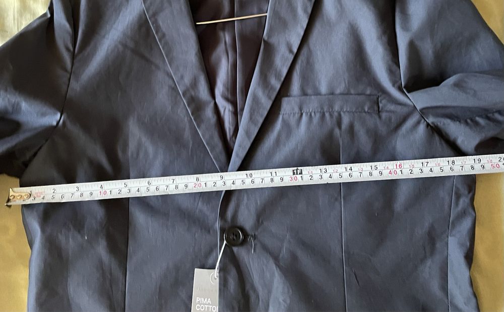 HM premium pima cotton man jacket чоловічий підлітковий піджак блейзер