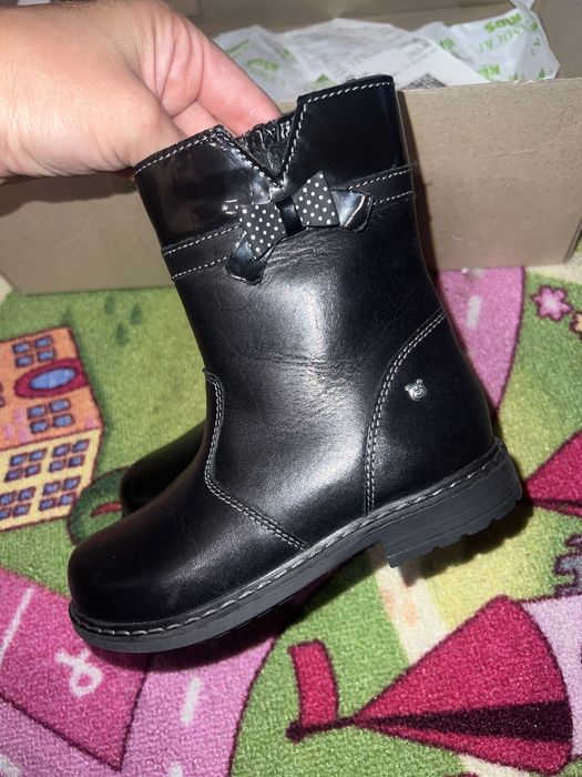 Дитячі шкіряні чоботи черевики LASOCKI KIDS натуральна шкіра!