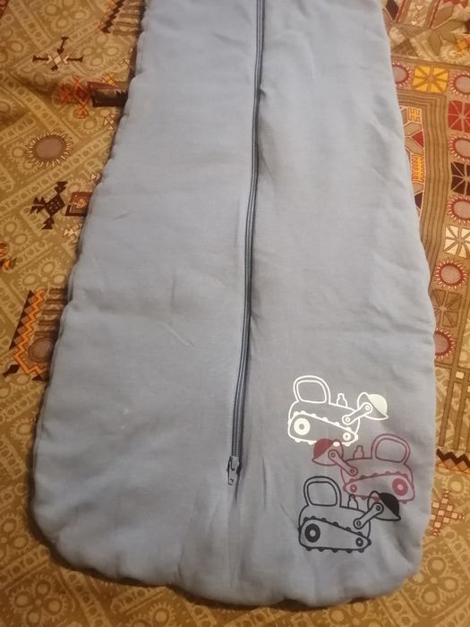 Спальный мешок на мальчика 6-18 мес, р. 74-86 см.