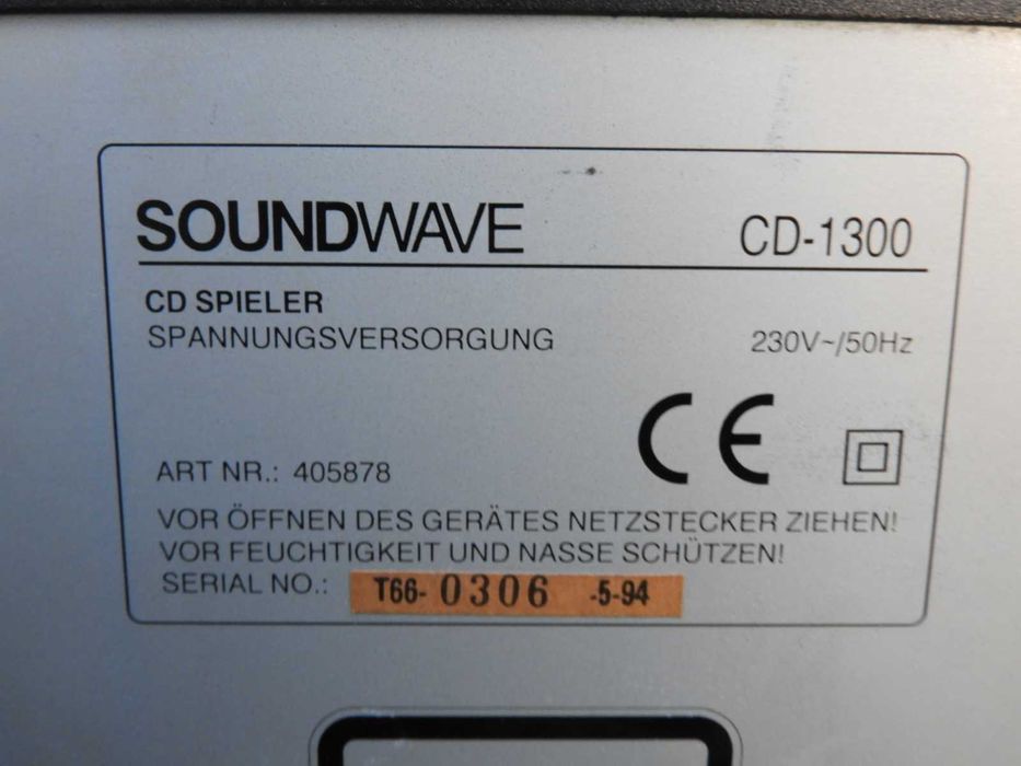 Odtwarzacz CD  Soundwave CD - 1300