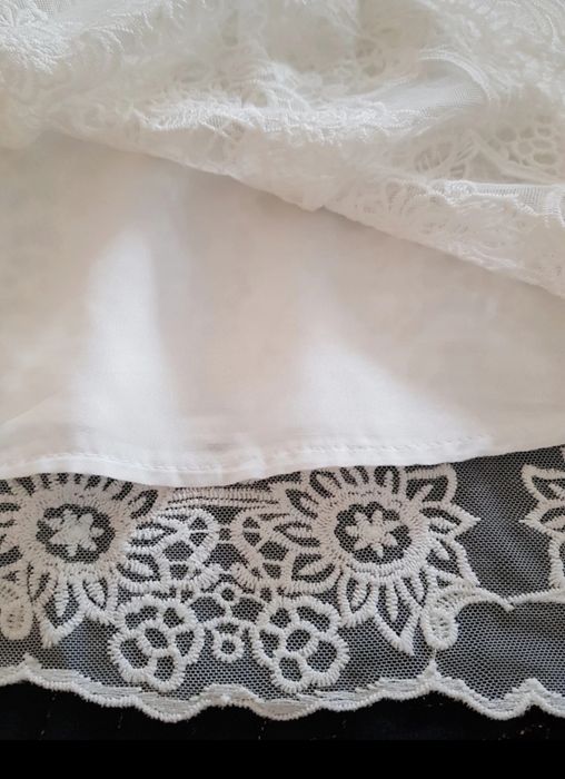 Cocomore, biała, ecru, koronkowa sukienka, rozm.M/L, nowa z metką