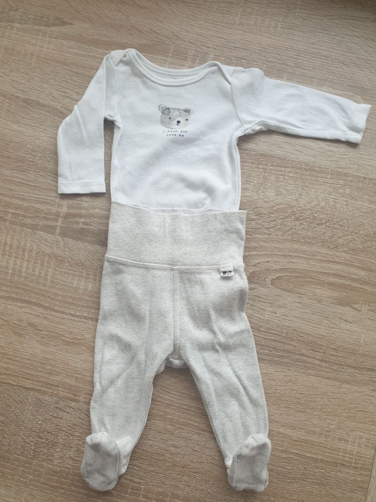 Komplet h&m body półśpiochy 56